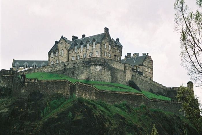 Vista del Castillo de Edimburgo