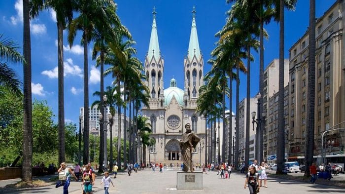 Exterior de la Catedral de Sao Paulo