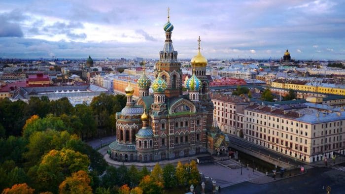 Catedral en San Petersburgo