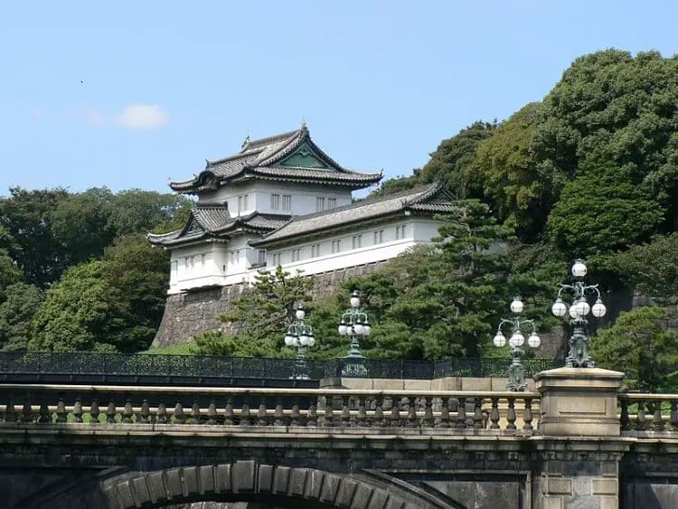 Parte del Palacio Imperial de Tokio