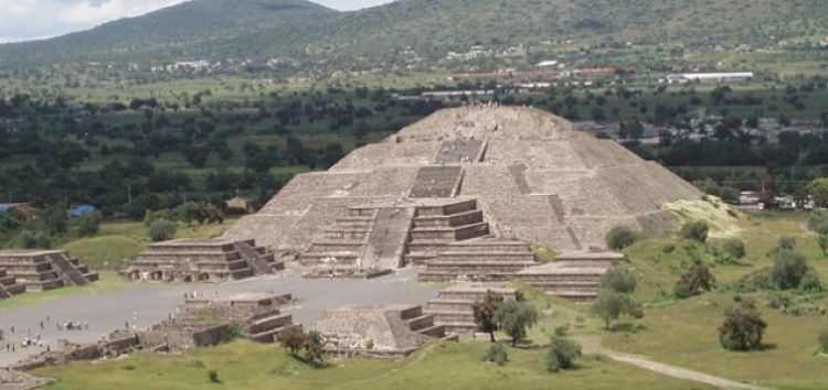 Pirámide el sol, Teotihuacán