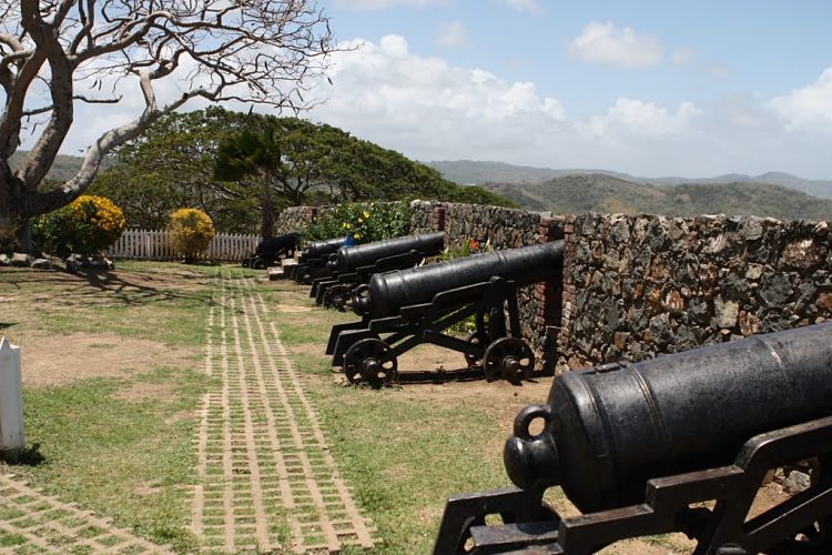 Parte del Fuerte Rey Jorge y Museo de Tobago