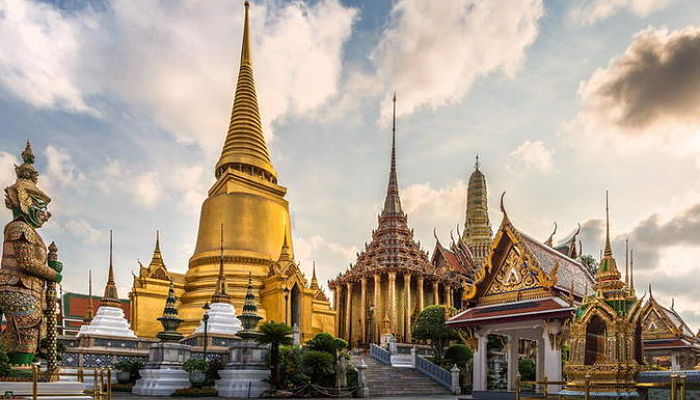 Gran Palacio de Bangkok y Wat Phra Kaew
