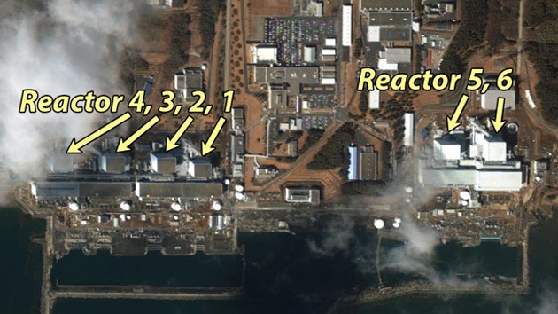 Central nuclear Fukushima I 