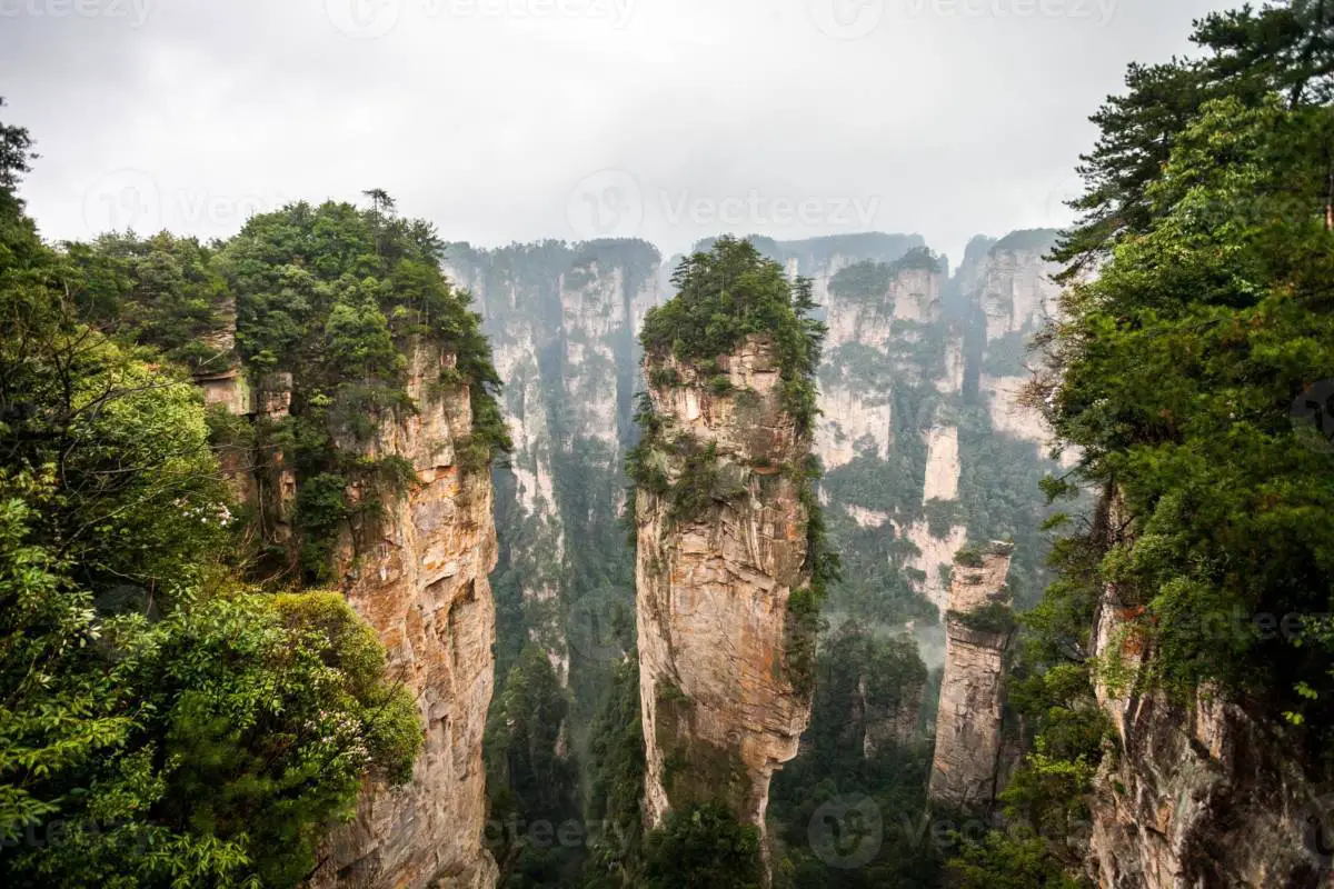 LA GRAN RESERVA ZHANGJIAJIE, INCREÍBLE MONTE TIANZI CHINA